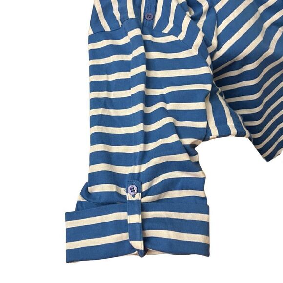 Jones New York Green/White Stripe Top / SZ: 1X - Picture 4 of 11